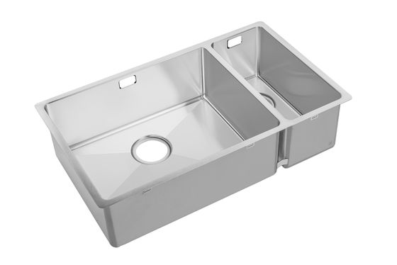 Stainless Steel 304 Undermount Double Bowl Kitchen Sink 18 Gauge